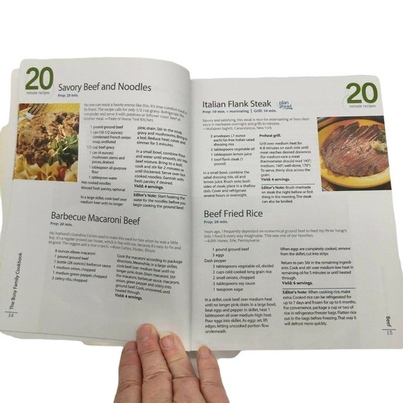 The Busy Family Cookbook : 370 Recipes for Weeknight Dinners 2008 - Picture 4 of 9